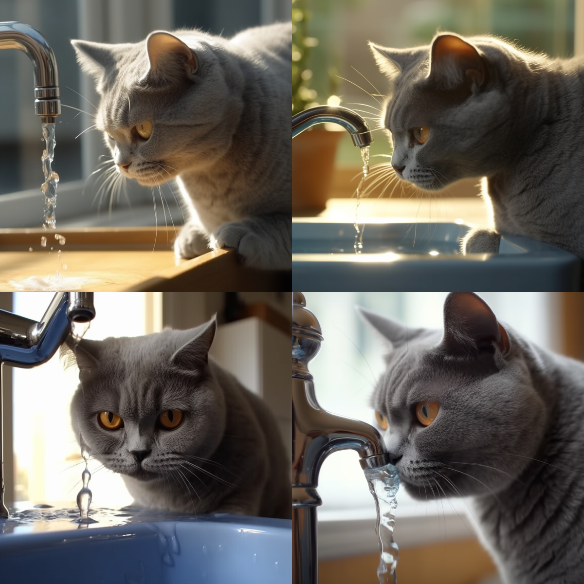 Senwater_British_Shorthaired_Cat_Blue_Grey_drinking_the_water_f_648f24a7-1481-45a8-a7c2-fcee137eb921