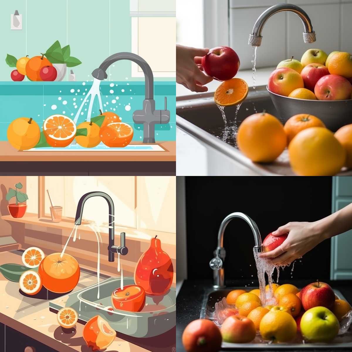Senwater_washing_orange_American_kitchen_water_from_faucet_appl_d573fb95-168e-4d24-b242-70d4c433303f