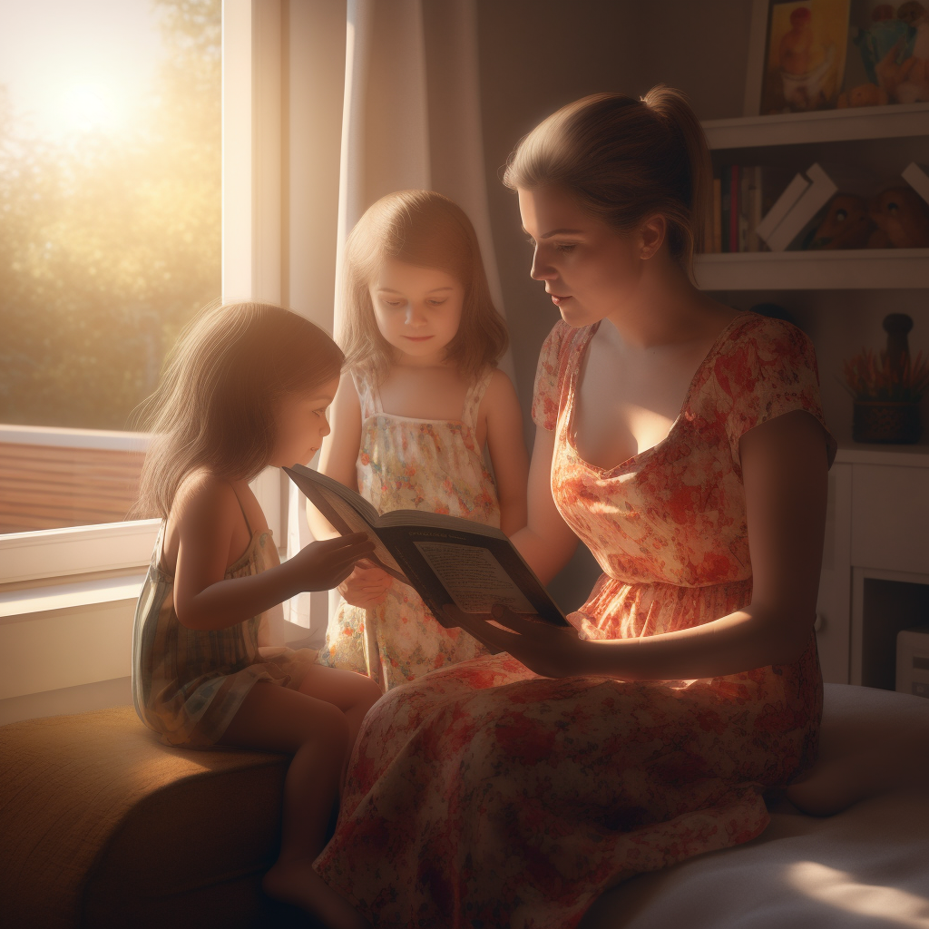 cboyack_A_beautiful_woman_wearing_a_sun_dress_reading_a_book_to_8cc1f8b5-4380-4e12-adbd-08f681c2e950